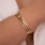 BRACELETE ABERTO 3 FIOS