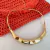 CHOKER ARO LISO BOLEADO - comprar online