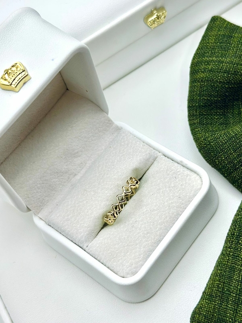 ANEL MINIMALISTA DOURADO