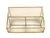 ORGANIZADOR VIDRIO GOLD RECT - comprar online