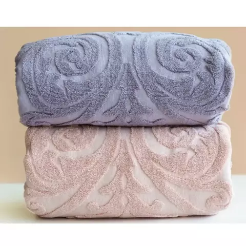 TOALLA KALA JACQUARD ROSA - comprar online