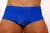 Royal blue classic swim trunks for men, showcasing a sleek and fitted design.