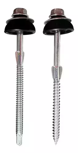 PARAFUSO AUTOPERF. 6.3 X 110 P.A BORRACHA EPDM MEIA ROSCA COM ASAS Paramax