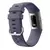 Pulseira de silicone para fitbit charge 3, pulseira de substituição clássica