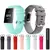 Imagem do Pulseira de silicone para fitbit charge 3, pulseira de substituição clássica
