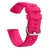 Pulseira de silicone para fitbit charge 3, pulseira de substituição clássica