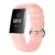 Pulseira de silicone para fitbit charge 3, pulseira de substituição clássica na internet