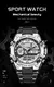 LIGE Digital Men Militar Watch 50m Relógio de pulso à prova d'água LED Relóg