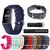 Pulseira de silicone para fitbit charge 3, pulseira de substituição clássica - loja online