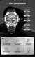 LIGE Digital Men Militar Watch 50m Relógio de pulso à prova d'água LED Relóg - comprar online