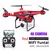 Zangão rc com câmera hd 4k wifi vídeo em tempo real altitude sem cabeça reto - Tech Store Mania