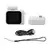 Mini câmera com tela hd 1080p com lâmpada flash e doca de bateria portátil re - loja online