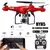 Zangão rc com câmera hd 4k wifi vídeo em tempo real altitude sem cabeça reto - comprar online