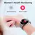 Smartwatch ultra fino AMOLED para mulheres, relógios esportivos, rastreador de - Tech Store Mania