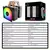 GMRGB 6 Tubos de Calor CPU Cooler 4 Pinos PWM RGB PC Quiet Intel LGA 1700 775 12 - Tech Store Mania