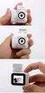 Mini câmera com tela hd 1080p com lâmpada flash e doca de bateria portátil re