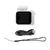 Mini câmera com tela hd 1080p com lâmpada flash e doca de bateria portátil re na internet