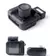 Mini câmera com tela hd 1080p com lâmpada flash e doca de bateria portátil re - Tech Store Mania