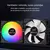 Imagem do GMRGB 6 Tubos de Calor CPU Cooler 4 Pinos PWM RGB PC Quiet Intel LGA 1700 775 12