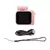 Mini câmera com tela hd 1080p com lâmpada flash e doca de bateria portátil re - Tech Store Mania