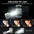 M01 Dobrável Gimbal Estabilizador com Tripé, Anti Shake, Luz de Preenchimento, - comprar online