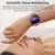 Smartwatch ultra fino AMOLED para mulheres, relógios esportivos, rastreador de