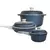 SET IDEAL: Cacerola 26 + Cacerola 26 + Cacerola 20 - Negro, azul o bordo - comprar online