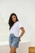 Bermuda Paulina Jeans - Pâmella & Co.