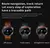NORTH EDGE GPS + GLONASS reloj inteligente 1,43 ''AOD Amoled pantalla altitud barómetro brújula Fashlight Larga modo de reposo deportes Smartwatch - comprar online