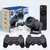 Proyector de juegos Velec HY320 Mini 720P 4K Home Theater proyector Android 11 para exteriores con 2 controladores de juegos inalámbricos más de 20000 juegos