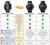 NORTH EDGE 2024 nuevos relojes GPS reloj inteligente deportivo para hombres pantalla HD AMOLED 50M ATM altímetro barómetro brújula reloj inteligente para hombres