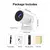 Proyector HY300 Pro altavoz HIFI Android 11 Dual Wifi6 280ANSI Allwinner H713 BT5.0 1280*720P 4K proyector de sonido de película mejorada - tienda online
