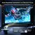 Proyector HY300 Pro altavoz HIFI Android 11 Dual Wifi6 280ANSI Allwinner H713 BT5.0 1280*720P 4K proyector de sonido de película mejorada - Flashbox