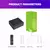 Velec Mini Smart TV Box Android 12 Allwinner H618 WIFI6 Wifi de doble banda 2,4G 5G BT5.4 Control remoto 4K decodificador 2GB 16GB