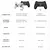 Imagen de GameSir-mando inalámbrico T3s para Nintendo Switch, controlador de juego para teléfono inteligente Android, Apple, iPhone y PC, color blanco