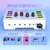 Mezclador USB para juegos FIFINE con interfaz de micrófono XLR de 4 canales/RGB, mezclador de sonido para juegos Podcast Streaming AmpliGame SC3W - tienda online