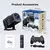 Proyector de juegos Velec HY320 Mini 720P 4K Home Theater proyector Android 11 para exteriores con 2 controladores de juegos inalámbricos más de 20000 juegos - tienda online