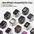 Reloj inteligente Euro Amazfit Bip 5 Unity 46mm más de 120 modos deportivos reloj inteligente monitoreo de salud las 24 horas 5 para teléfono Android IOS - Flashbox
