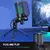 FIFINE micrófono USB para juegos, micrófono de condensador con RGB, para PC, PS4, PS5, MAC, adecuado para Podcasters, jugadores, Influencers, estudio en casa en internet