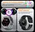 Imagen de NORTH EDGE-reloj inteligente para hombre, dispositivo con pantalla HD de 1,85 pulgadas, gran batería de 710mAh, rastreador de actividad deportiva, Monitor cardíaco, para IOS y Android