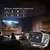 Proyector Velec 4K Android 11 390ANSI Dual WiFi BT5.0 Enfoque electrónico Gire de 360 grados Proyector portátil de cine en casa - tienda online