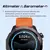 NORTH EDGE 2025 X-TREK 2 GPS reloj inteligente deportivo pantalla HD AMOLED brújula barómetro altitud 3ATM seguimiento de Fitness Smartwatch
