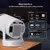 Proyector HY300 Pro altavoz HIFI Android 11 Dual Wifi6 280ANSI Allwinner H713 BT5.0 1280*720P 4K proyector de sonido de película mejorada - tienda online
