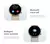 Imagen de NORTH EDGE-reloj inteligente NL73 para hombre y mujer, accesorio de pulsera resistente al agua con seguimiento de actividad deportiva, llamadas, Bluetooth, frecuencia cardíaca 24H, compatible con Android e IOS, 2023