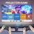 Proyector de juegos Velec HY320 MINI proyector Android de Chip profesional 2 en 1 con 2 controladores de juego inalámbricos más de 20000 juegos integrados en internet
