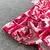 Conjunto de duas peças estampado na internet