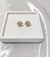 Brinco Flor de Strass Dourado na internet