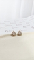 Brinco Gota com Strass - Catita Acessórios