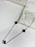 CHOKER TRÊS TREVOS PRETO