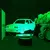 LED 3D Decorativo - Iconic Cars Edition - JHL Garage